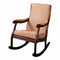 Liverpool Rocking Chair, Antique Oak-Rocking Chairs-Antique Oak-Fabric Solid Wood & Others-JadeMoghul Inc.