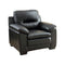 Living Room Furniture Sets Parma Contemporary Chair, Black Benzara