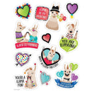 LLAMA BE MY VALENTINE STICKERS-Learning Materials-JadeMoghul Inc.