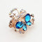 LNRRABC Women Chic Bling Rhinestones Hair Claw Butterfly Hair Accessories Hair Ornament hair clipsacessorio para cabelo tiara-Blue-JadeMoghul Inc.