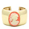 Gold Bangles Design LO1964 Gold Brass Bangle with Synthetic