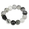 Bracelets For Women LO3788 Ruthenium Brass Bracelet with Synthetic