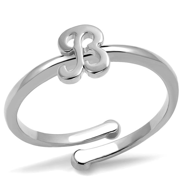 Purity Rings LO4025 Rhodium Brass Ring