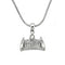 Crystal Pendant LOA1353 Rhodium Brass Chain Pendant with Top Grade Crystal