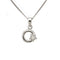 Chain Pendants LOA1354 Rhodium Brass Chain Pendant with AAA Grade CZ