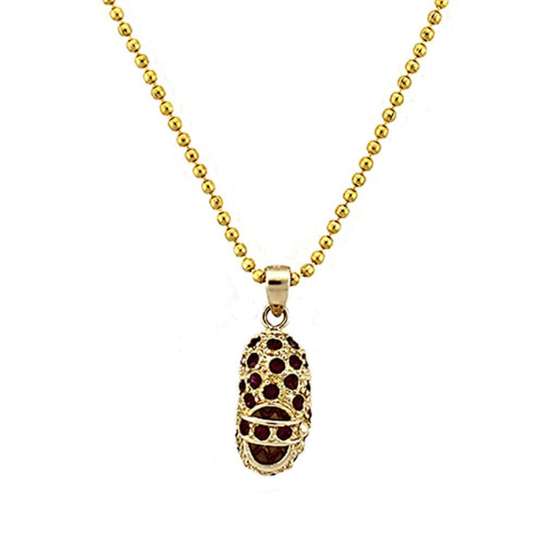 Gold Pendant For Women LOA1355 Gold 925 Sterling Silver Chain Pendant