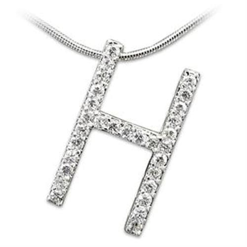 Sterling Silver Pendant Necklace LOA259 - 925 Sterling Silver Pendant