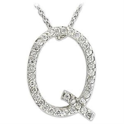 Sterling Silver Pendant Necklace LOA264 - 925 Sterling Silver Pendant