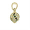 Gold Pendant For Women LOA394 Gold Brass Pendant with Top Grade Crystal