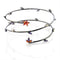 Pandora Bracelet LOA453 Ruthenium Brass Arm Loop with AAA Grade CZ