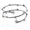 Pandora Bracelet LOA454 Ruthenium Brass Arm Loop with AAA Grade CZ
