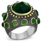 Vintage Wedding Rings LOA881 Reverse Two-Tone Brass Ring