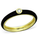 Gold Ring LOA896 Gold Brass Ring with AAA Grade CZ