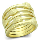 Gold Ring LOA898 Matte Gold Brass Ring