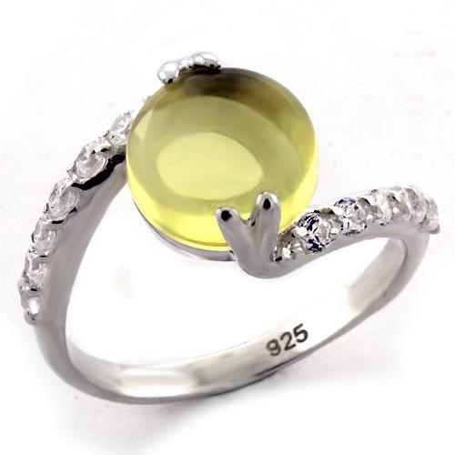 Mens Silver Wedding Ring LOAS1123 - 925 Sterling Silver Ring with Synthetic