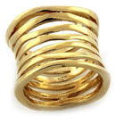 Gold Ring Set LOAS1140 Gold 925 Sterling Silver Ring