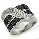 Mens Silver Wedding Ring LOAS1147 Special Color 925 Sterling Silver Ring