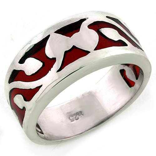 Mens Silver Wedding Ring LOAS1201 - 925 Sterling Silver Ring