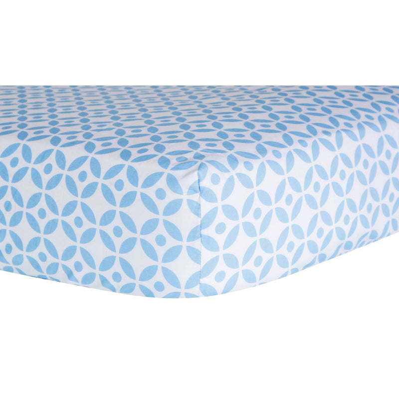 Logan Lattice Fitted Crib Sheet-LOGAN-JadeMoghul Inc.