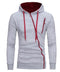 Long Sleeve Hoodie / Zipper Sweatshirt-Grey-M-JadeMoghul Inc.