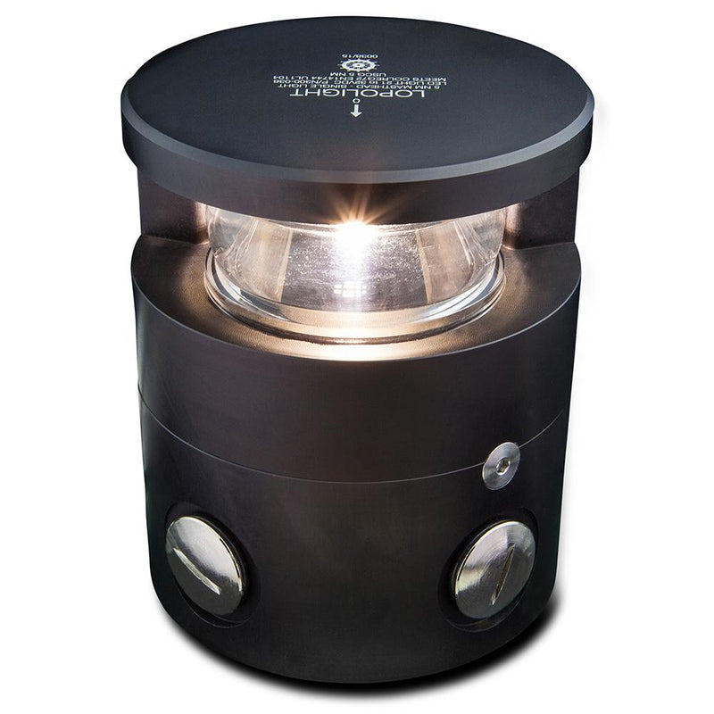 Lopolight Masthead Light - 5nm f-Vessels 65-164' - Black [300-036-B]-Navigation Lights-JadeMoghul Inc.