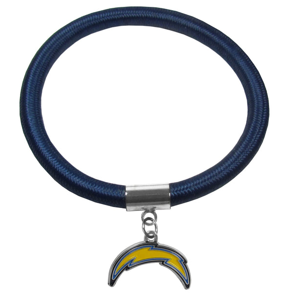 Los Angeles Chargers Color Cord Bracelet-Jewelry & Accessories-JadeMoghul Inc.