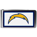 Los Angeles Chargers Steel Logo Money Clips-Wallets & Checkbook Covers-JadeMoghul Inc.