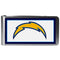 Los Angeles Chargers Steel Logo Money Clips-Wallets & Checkbook Covers-JadeMoghul Inc.