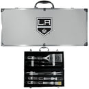 Los Angeles Kings 8 pc Tailgater BBQ Set-Tailgating & BBQ Accessories-JadeMoghul Inc.