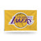Banner Logo Los Angeles Lakers Banner Flag (Yellow)