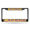 Porsche License Plate Frame Los Angeles Lakers Black Laser Chrome Frame