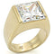 Gold Plated Rings LOS375 Gold 925 Sterling Silver Ring with AAA Grade CZ