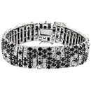 Silver Bracelet LOS476 Rhodium 925 Sterling Silver Bracelet with CZ