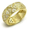 Gold Plated Rings LOS560 Gold 925 Sterling Silver Ring with AAA Grade CZ