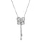 Silver Chain Necklace LOS608 Silver 925 Sterling Silver Necklace with CZ