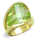 Gold Plated Rings LOS823 Gold 925 Sterling Silver Ring with Synthetic