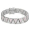 Silver Bracelet LOS845 Rhodium 925 Sterling Silver Bracelet with CZ