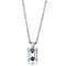 Silver Pendant Necklace LOS897 Rhodium 925 Sterling Silver Chain Pendant