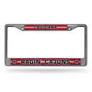 Audi License Plate Frame Louisiana Lafayette Bling Chrome Frame