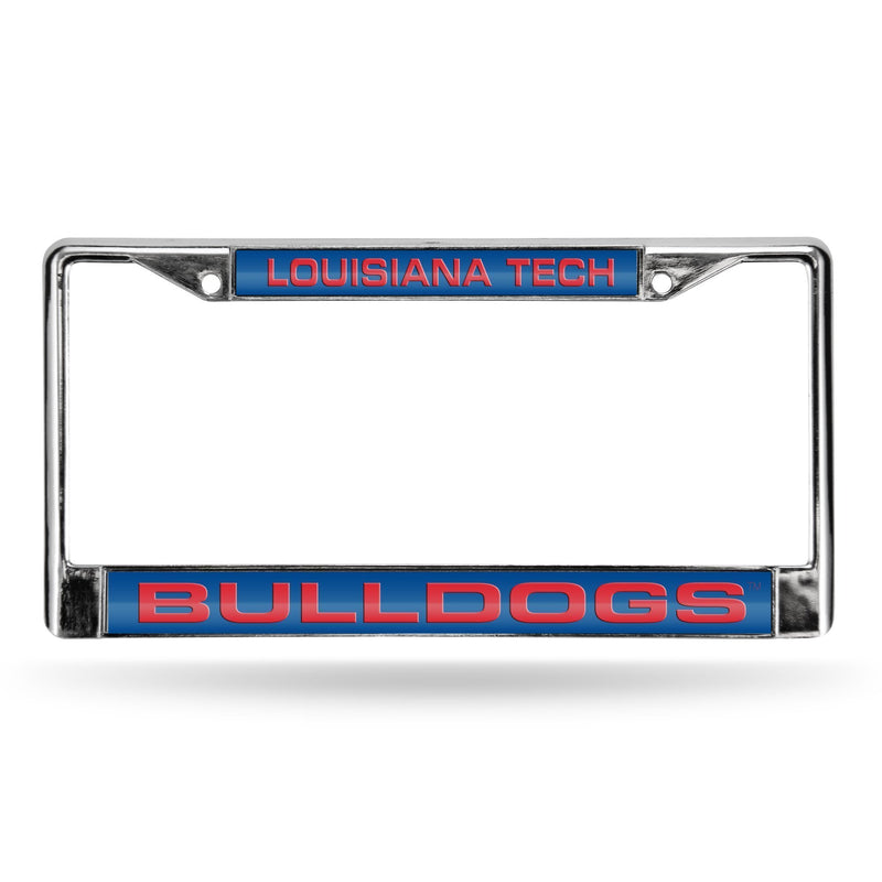 Ford License Plate Frame Louisiana Tech Bulldogs Laser License Frame