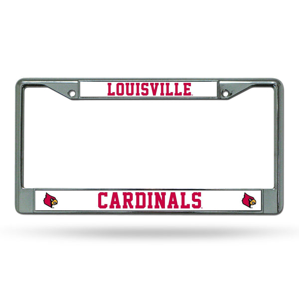 Unique License Plate Frames Louisville Chrome Frame