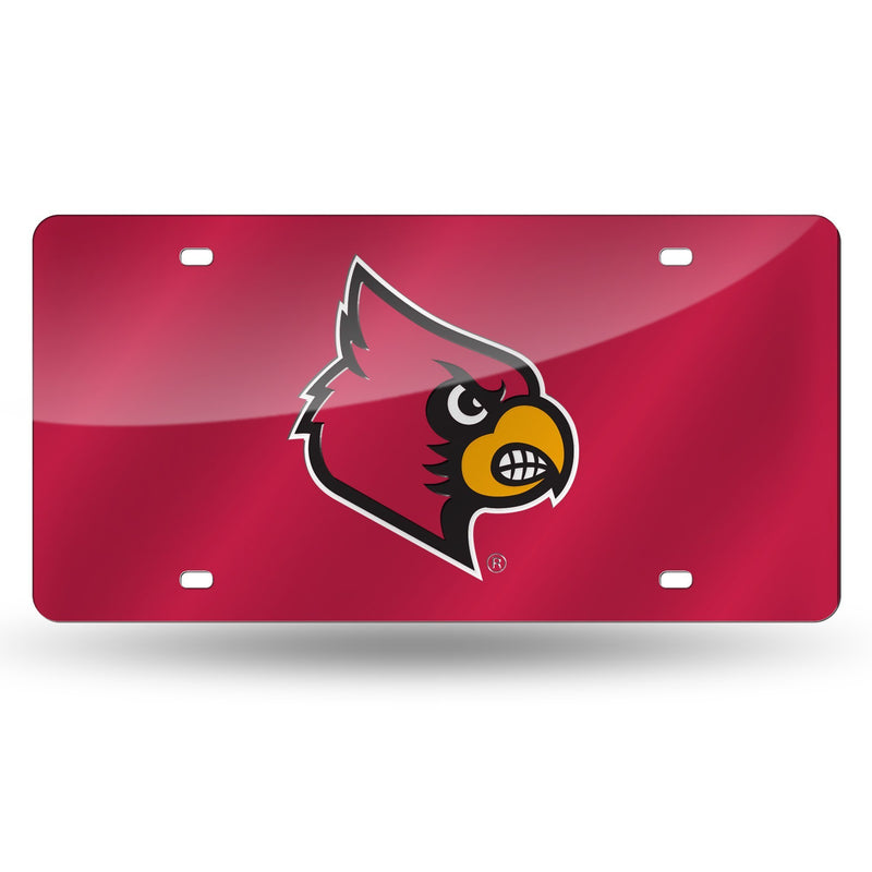 NCAA Louisville Laser Red Bkg