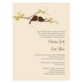 Love Bird Invitation Spring (Pack of 1)-Invitations & Stationery Essentials-Grass Green-JadeMoghul Inc.