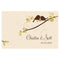 Love Bird Large Rectangular Tag Spring (Pack of 1)-Wedding Favor Stationery-Mocha Mousse-JadeMoghul Inc.