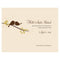 Love Bird Save The Date Card Spring (Pack of 1)-Weddingstar-Mocha Mousse-JadeMoghul Inc.