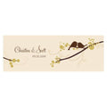 Love Bird Small Rectangular Tag Spring (Pack of 1)-Wedding Favor Stationery-Watermelon-JadeMoghul Inc.