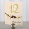 Love Bird Table Number Numbers 85-96 Winter (Pack of 12)-Table Planning Accessories-Mocha Mousse-1-12-JadeMoghul Inc.