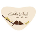 Love Birds Heart Container Sticker Spring (Pack of 1)-Wedding Favor Stationery-Watermelon-JadeMoghul Inc.
