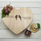 Cheese Board Ideas Love Birds' Romantic Heart Cheese Board