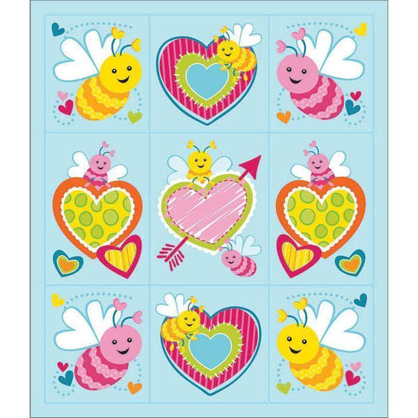 LOVE BUGS STICKERS GRADES PK-5-Learning Materials-JadeMoghul Inc.